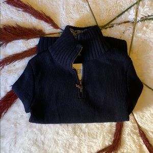 LIKE NEW MEN’S SUPERDRY KNIT SWEATER LARGE COLLAR